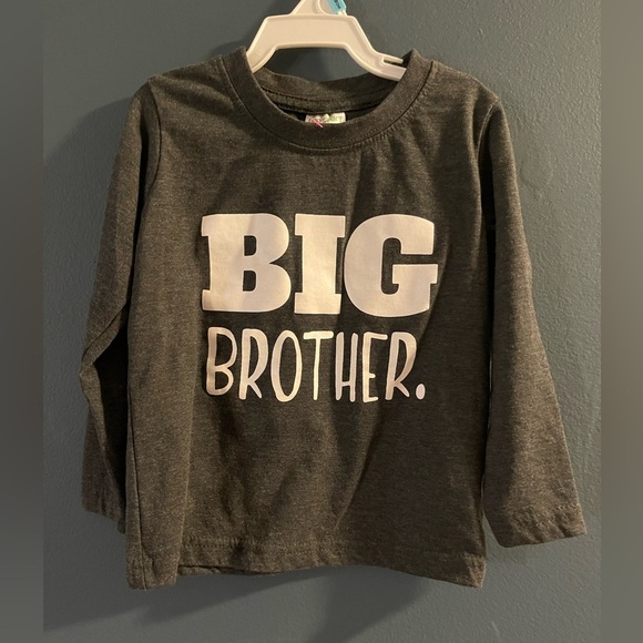 Big Brother long sleeve top | size 12 months # 2039 - Picture 1 of 5